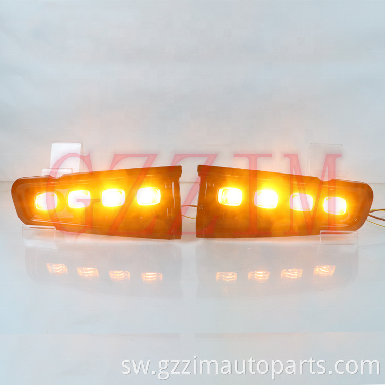 Sehemu za gari za gari wakati wa mchana zinazoendesha taa za LED DRL kwa Bronco 2021-2022